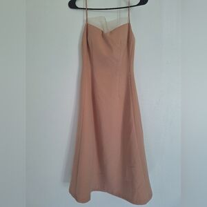 Jubin Studio Elegant Blush Pink Formal Dress Size S